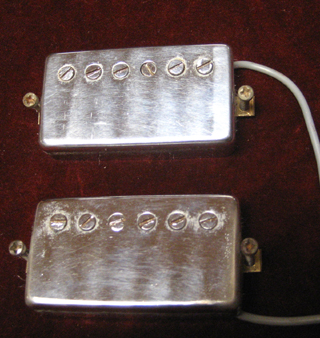 1980 Maxon Paf Humbucking set of 2 from 1980 Tokai LS120 $355